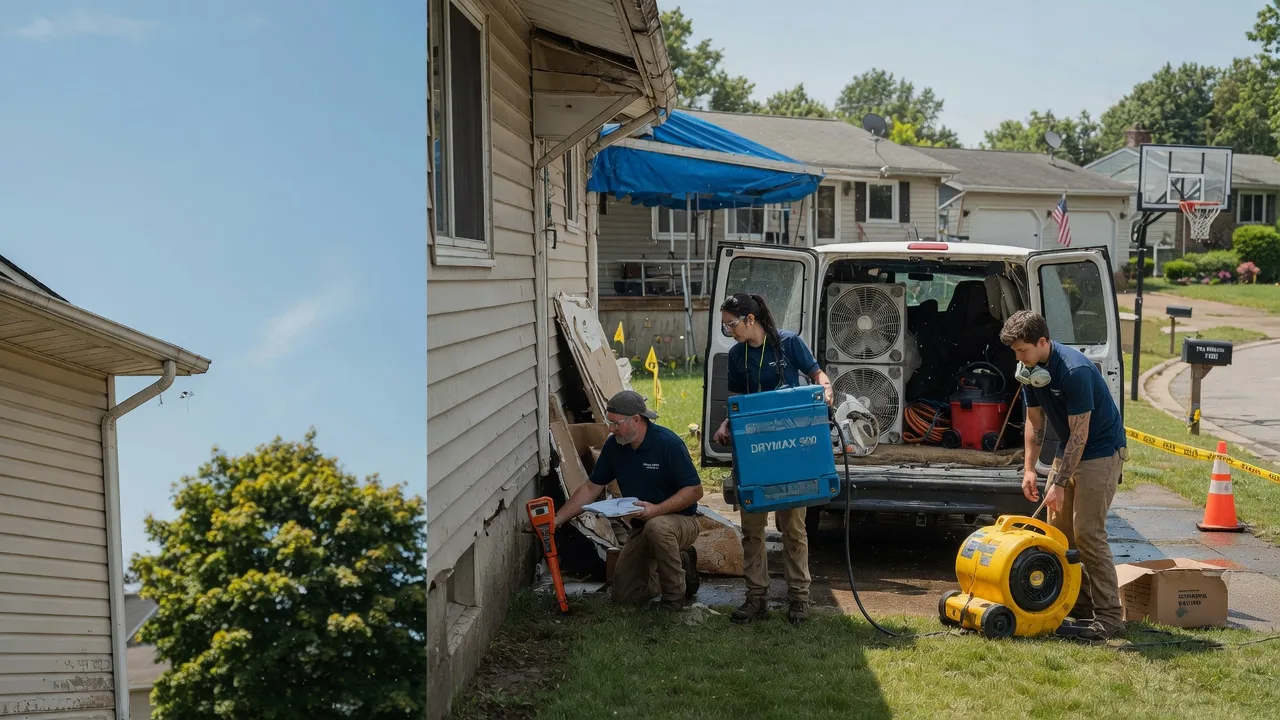 Ceiling Leak Cleanup in Fayetteville, PA near me