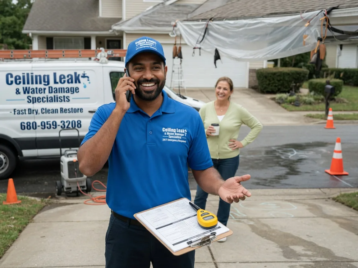 Ceiling Leak Cleanup Fayetteville, PA FAQs